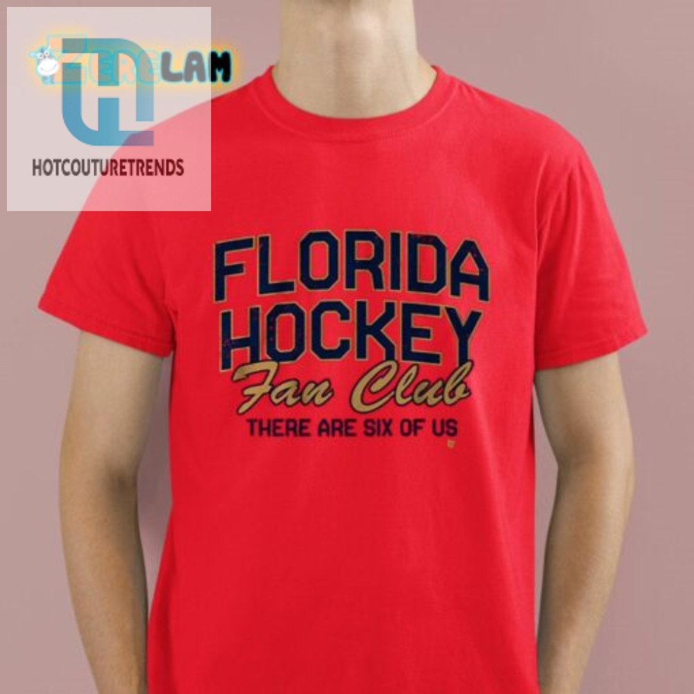 Florida Hockey Fan Club Tee 6 Of Us  Counting