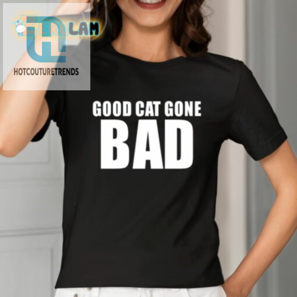Sukihana Good Cat Gone Bad Purrfectly Hilarious Tee