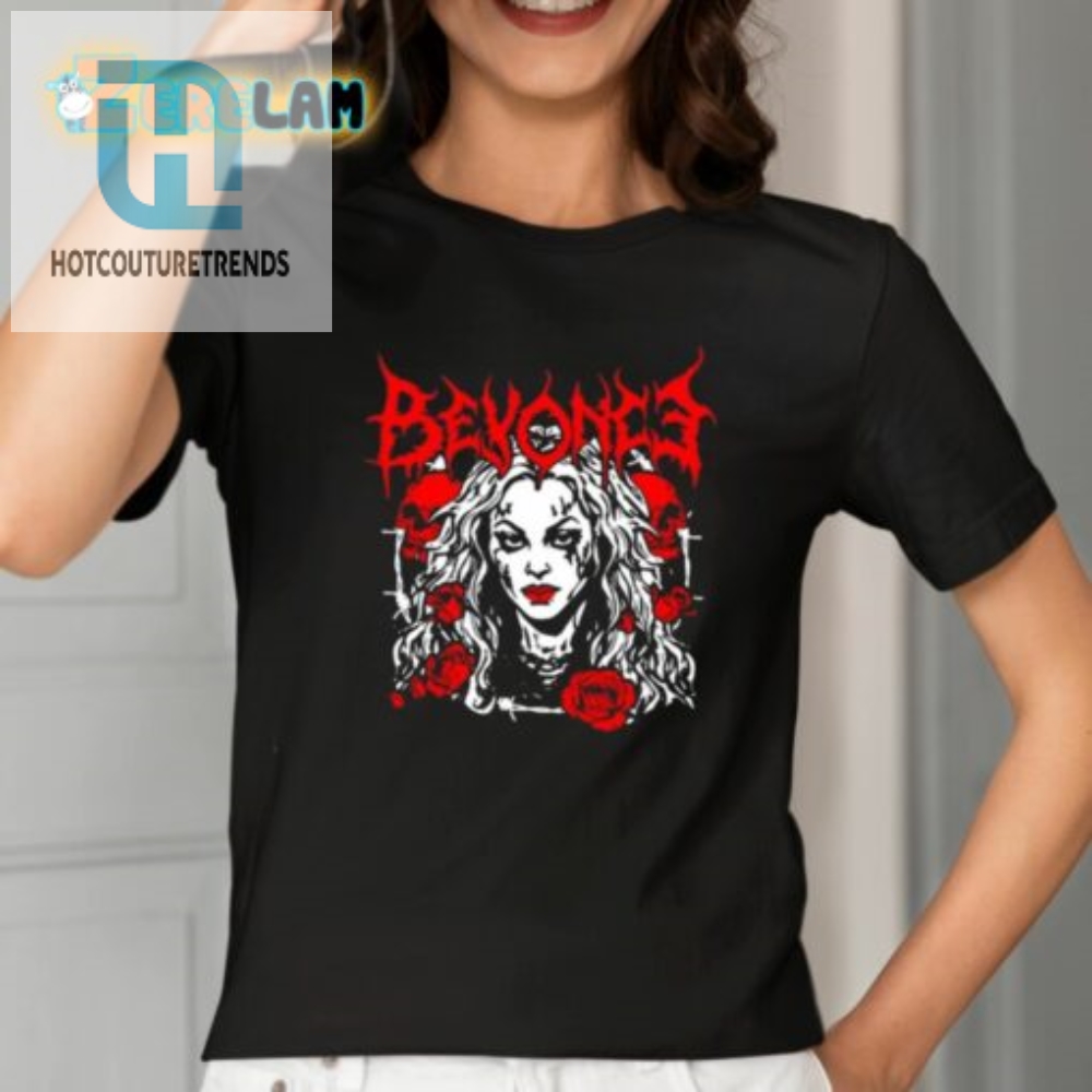 Beyonce Queen B Metal Tee Bow Down In Style