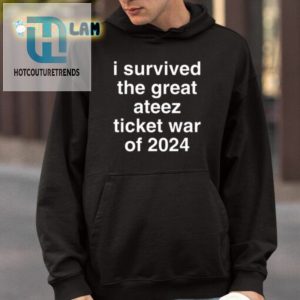 Conqueror Of Ateez Ticket War Survived In Style Tee hotcouturetrends 1 3