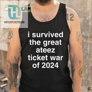 Conqueror Of Ateez Ticket War Survived In Style Tee hotcouturetrends 1 4