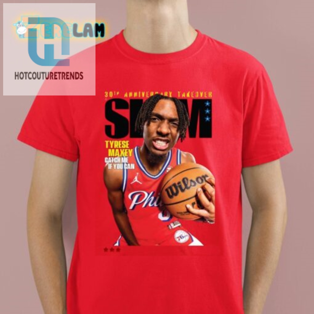 Tyrese Maxey Takeover Catch Me If You Can Tee