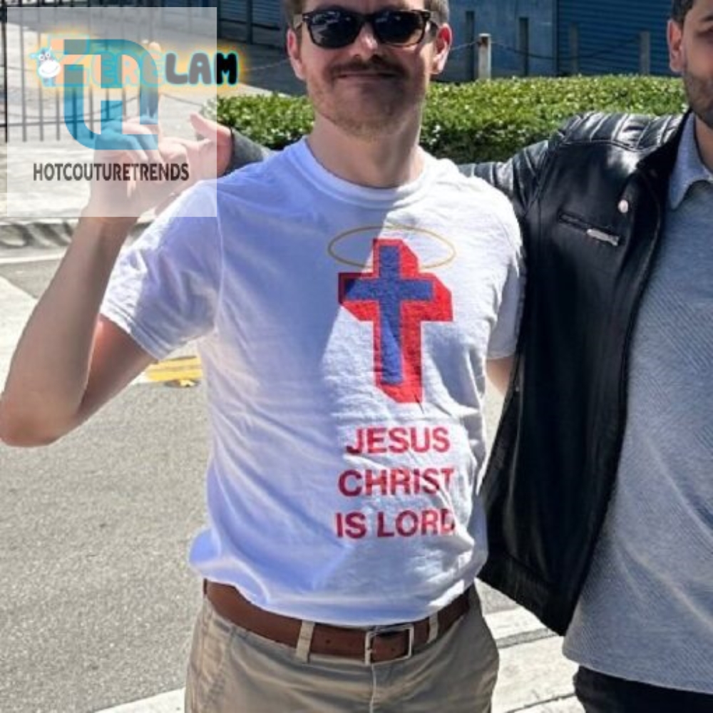 Convert To Fashion Sulaiman Ahmeds Jesus Christ Is Lord Shirt