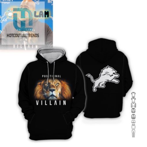 The Mane Event Lions Villain Hoodie hotcouturetrends 1