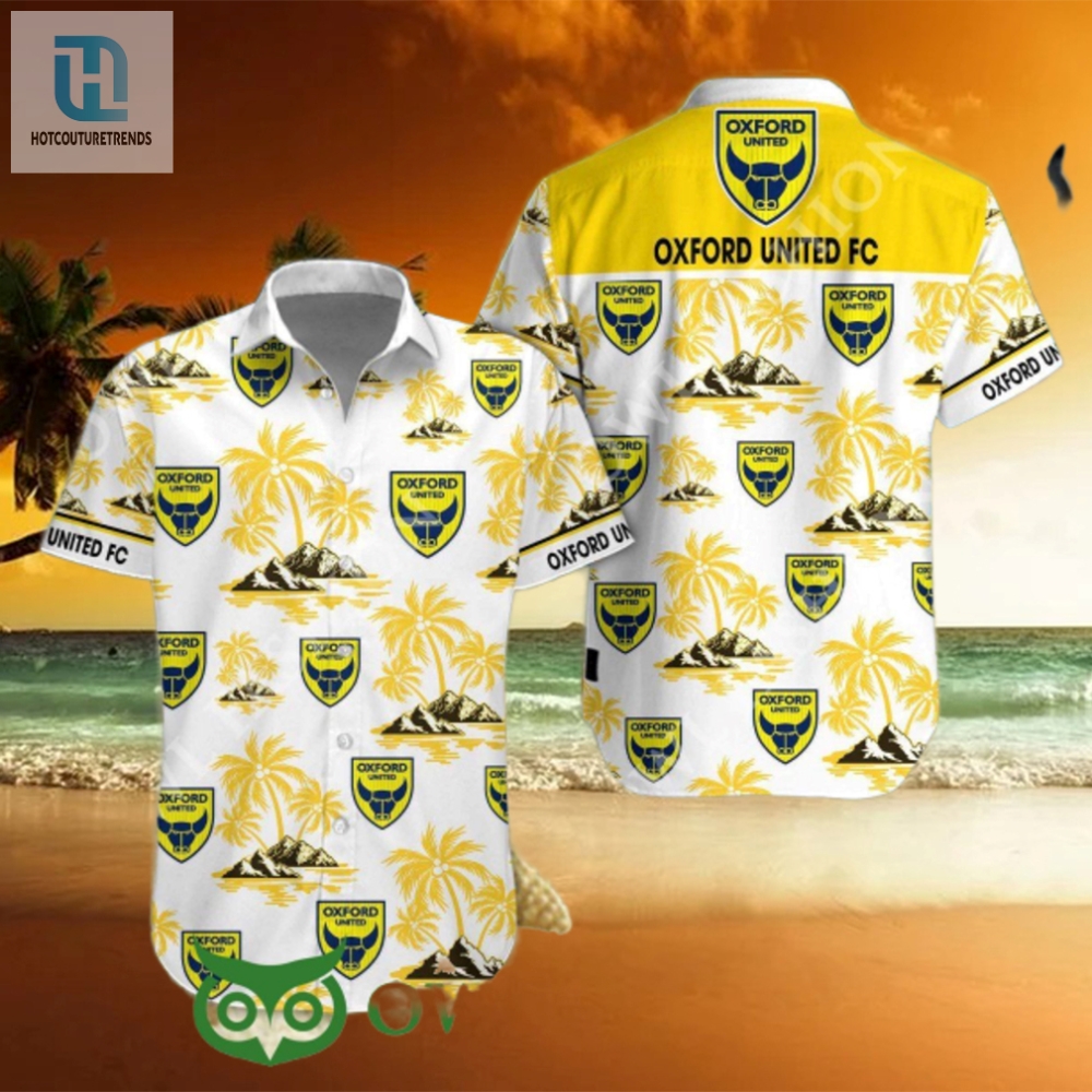 Score Big With This Oxford United Hawaiian Shirt