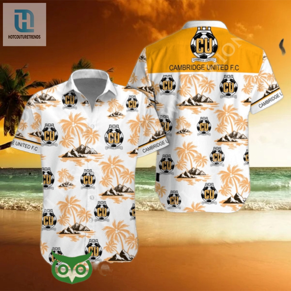 Get Your Hawaiian Shirt Game On With Summer Island Efl Cambridge United  Limited Stock