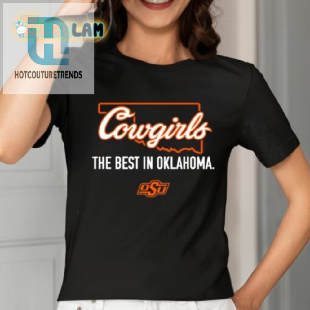 Yeehaw Cowgirls Rule Best Oklahoma Shirt