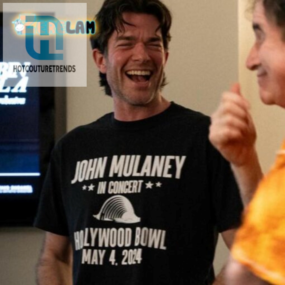 Get Your Laughs On With John Mulaney Hollywood Bowl Tee
