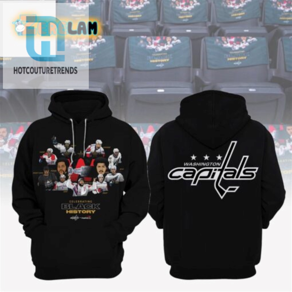 Stay Cool While Celebrating Capitals With This Black History Hoodie