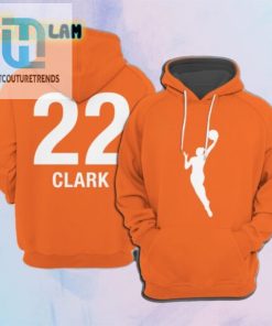 Get Fired Up Clark Indiana Fever Orange Hoodie hotcouturetrends 1 1