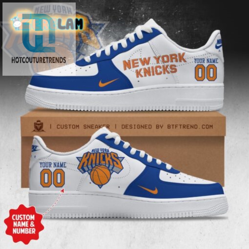 Custom Ny Knicks Af1 Sneakers Slam Dunk Your Style