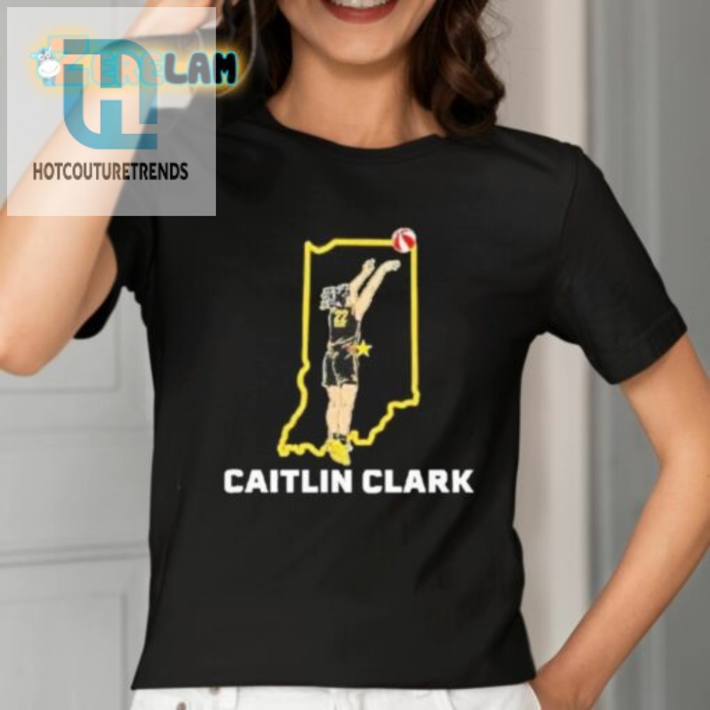 Caitlin Clark State Star Indiana Basketball Shirt Hoosier Hype