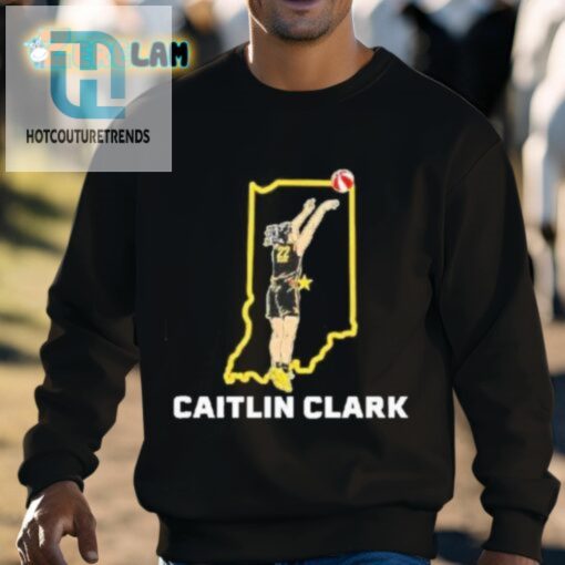 Caitlin Clark State Star Indiana Basketball Shirt Hoosier Hype hotcouturetrends 1 2