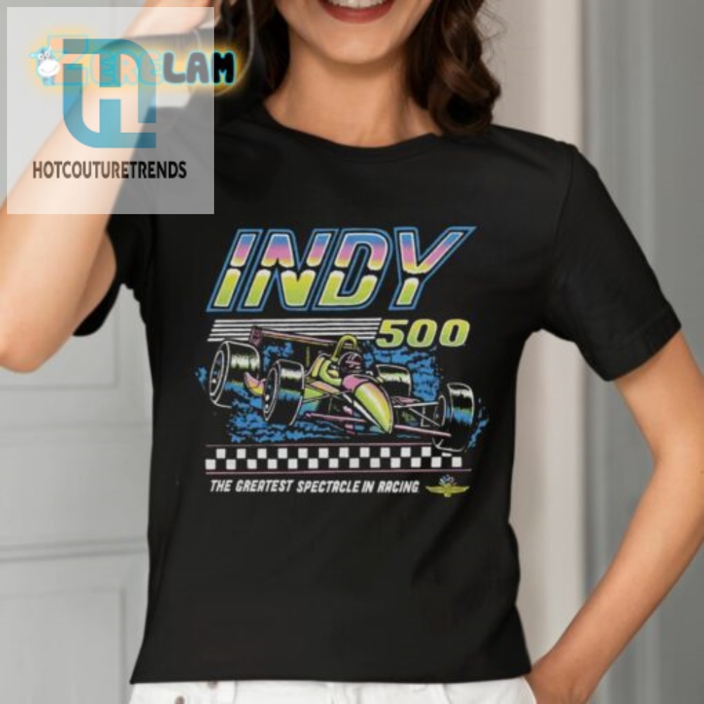 Zoom Past The Competition With This Indy 500 Shirt
