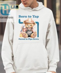 Silent But Deadly Born To Yap Forced To Pipe Down Shirt hotcouturetrends 1 3