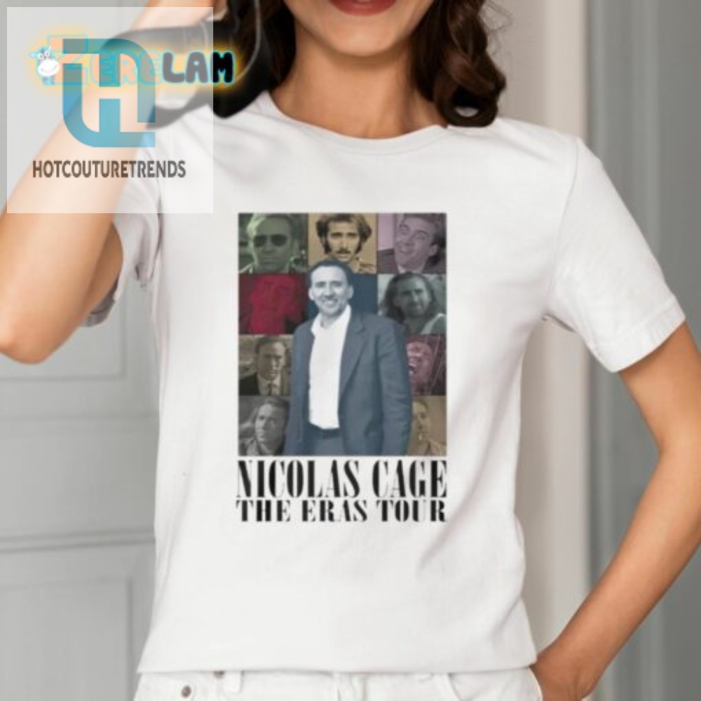 Nic Cage  Diandra Krueger Eras Tour Tee  Be The Envy Of Hollywood