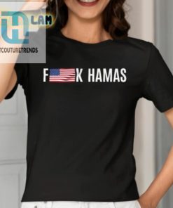 Hilarious Fuck Hamas Tee American Flag Edition hotcouturetrends 1 1