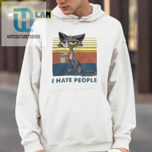I Hate People Coffee And Cats Tee Perfect For Introverts hotcouturetrends 1 3