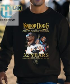 Snoop Dogg Cali To Canada Tour 2024 Tee 32 Yrs Of Epic Jams hotcouturetrends 1 2