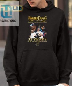 Snoop Dogg Cali To Canada Tour 2024 Tee 32 Yrs Of Epic Jams hotcouturetrends 1 3