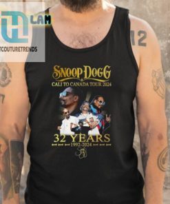 Snoop Dogg Cali To Canada Tour 2024 Tee 32 Yrs Of Epic Jams hotcouturetrends 1 4