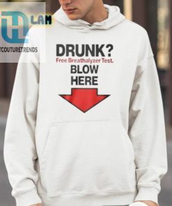 Blow Here For A Laugh Rachel Sennott Drunk Free Breathalyzer Shirt hotcouturetrends 1 3