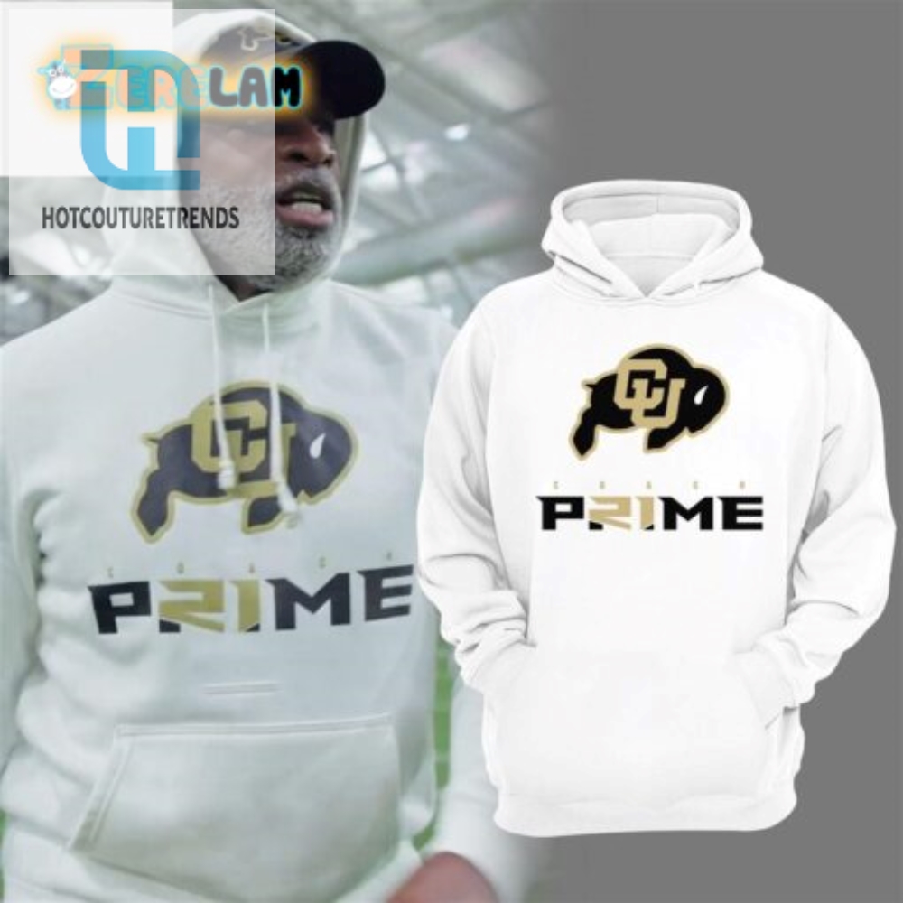 Bison Up Your Game With Coach Prime Football Hoodie