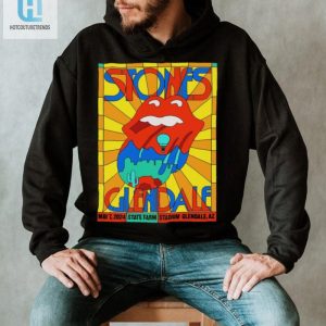 Rock Out In Style With Exclusive Stones Glendale Poster Shirt hotcouturetrends 1 2