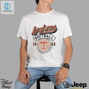 Strike Gold With The Texas Longhorns Ivory Baseball Tee hotcouturetrends 1 1