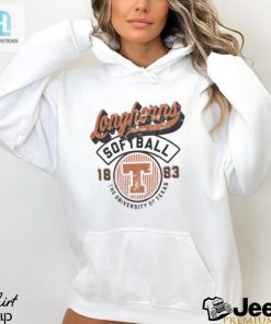 Kickin It With The Texas Longhorns Ivory Baseball Logo Tee hotcouturetrends 1 2
