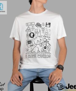 Cursed Worms Tee Unleash The Laughs hotcouturetrends 1 1