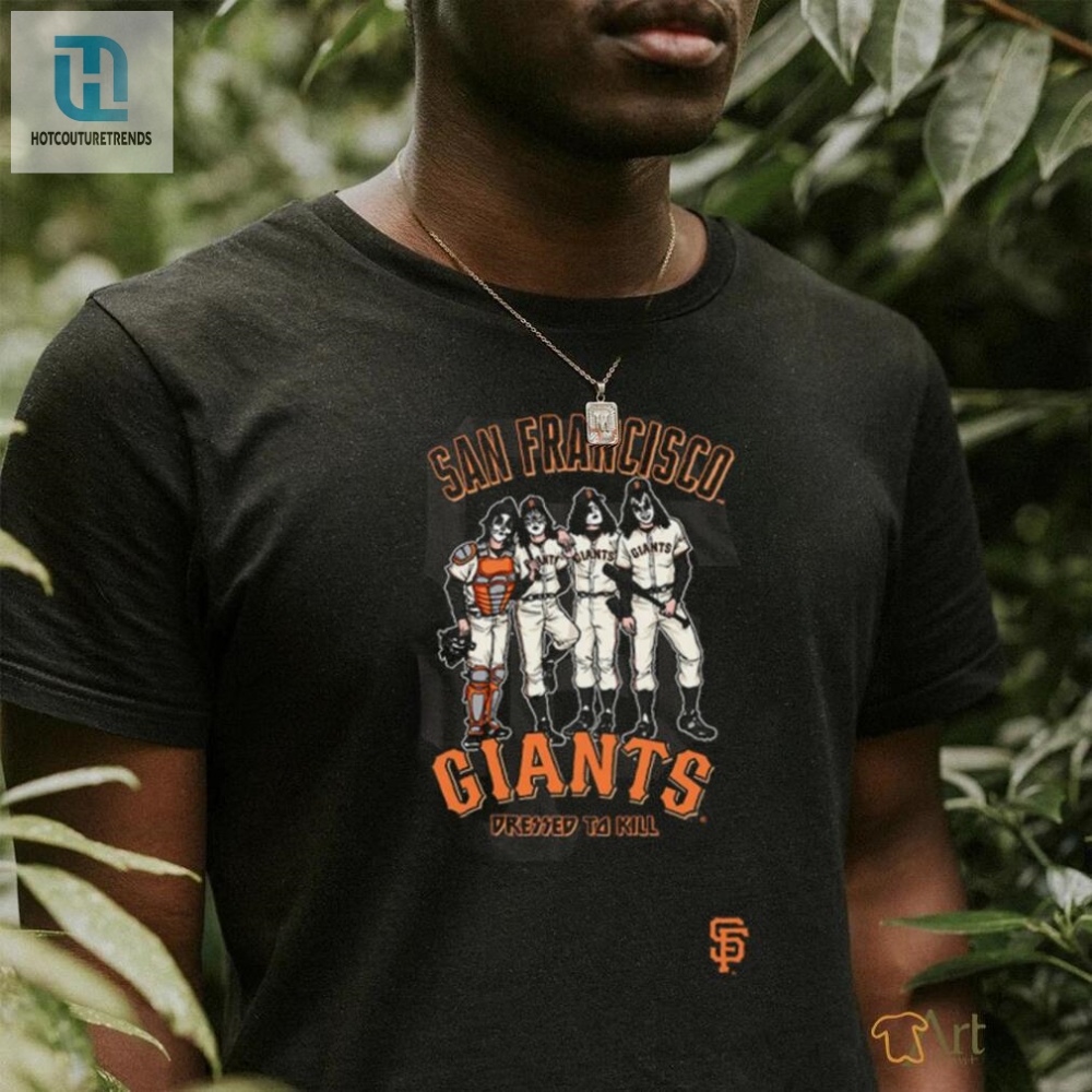 Step Up To The Plate With The San Fran Giants Dressed To Kill Tee