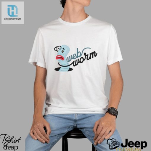 Get Caught Up In Style With Our Webworm Logo Shirt hotcouturetrends 1 1