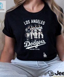 Dodger Fans Suit Up With Our Deadly Threads Tee hotcouturetrends 1 2