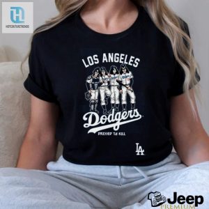 Dodger Fans Suit Up With Our Deadly Threads Tee hotcouturetrends 1 2