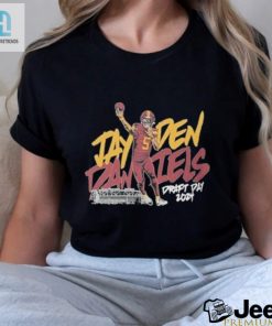 Score Big With The Official Jayden Daniels 2024 Draft Day Shirt hotcouturetrends 1 2