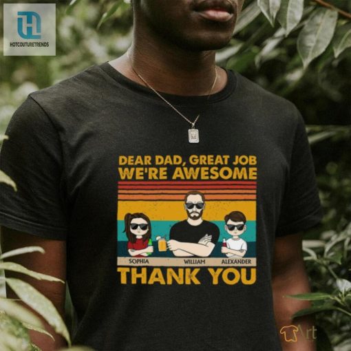 Dads Vintage Thank You Tee Guaranteed Laughs hotcouturetrends 1 1