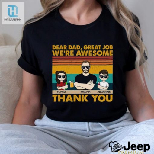 Dads Vintage Thank You Tee Guaranteed Laughs hotcouturetrends 1 2