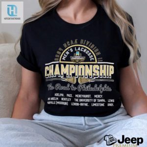 Score Big With The Official 2024 Dii Mens Lacrosse Champ Tee hotcouturetrends 1 2