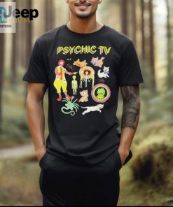 Laugh Out Loud With David Farrier Webworm Psychic Tv Tee hotcouturetrends 1 2