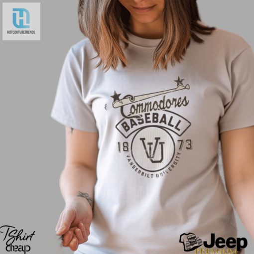 Score Big With This Hilarious Vanderbilt Baseball Tee hotcouturetrends 1
