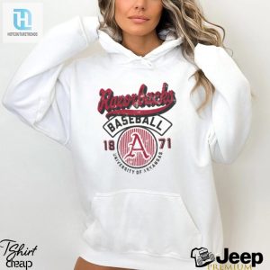 Get Swagged Out With This Ivory Razorbacks Baseball Tee hotcouturetrends 1 2