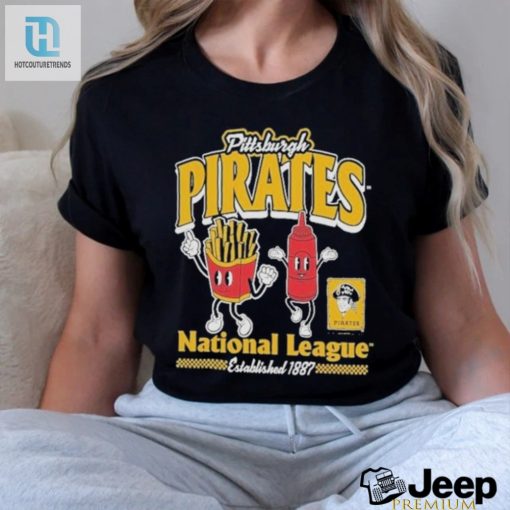 Pittsburgh Pirates Funny Foodie Tee Score With Cooperstown Style hotcouturetrends 1 2