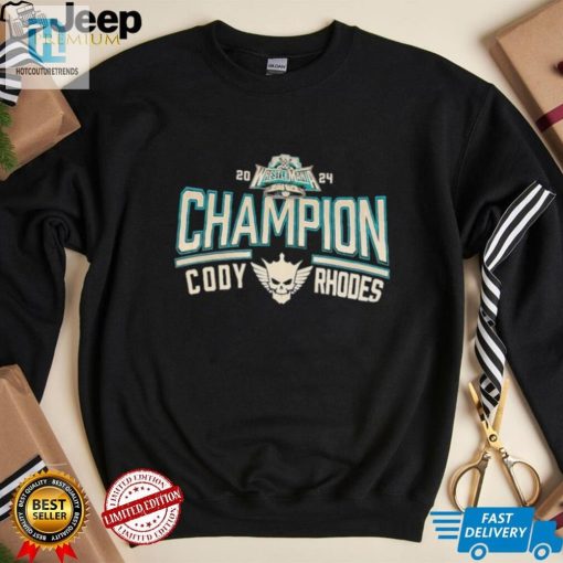 Wrestlemania 2024 Cody Rhodes Champ Tee Youre Gonna Need A Bigger Closet hotcouturetrends 1 3