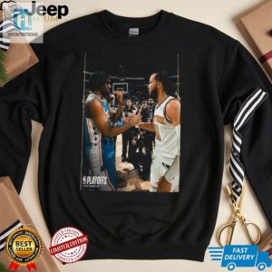 Maxey Brunson Handshake Tee Slam Dunk For 2024 Nba Playoffs hotcouturetrends 1 3