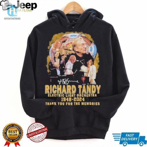 Electric Laughs Official Richard Tandy Elo 19482024 Tshirt hotcouturetrends 1 1