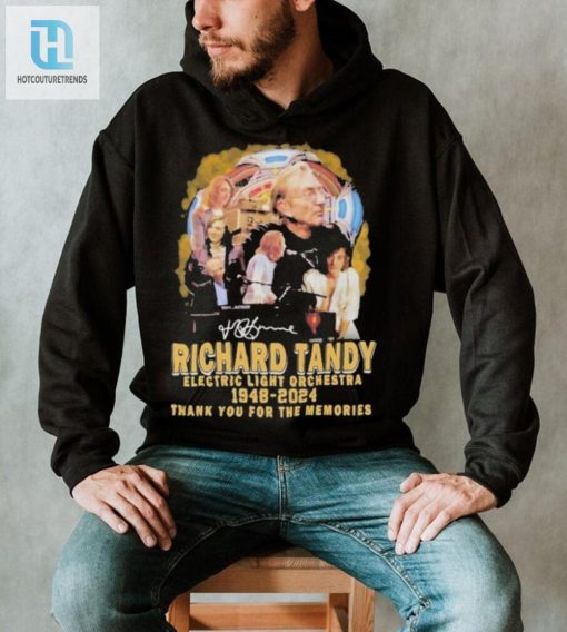Electric Laughs Official Richard Tandy Elo 19482024 Tshirt hotcouturetrends 1 2