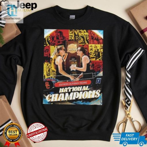 Serve Up Some Laughs With 2024 Usc Trojans Volleyball Champ Tee hotcouturetrends 1 3