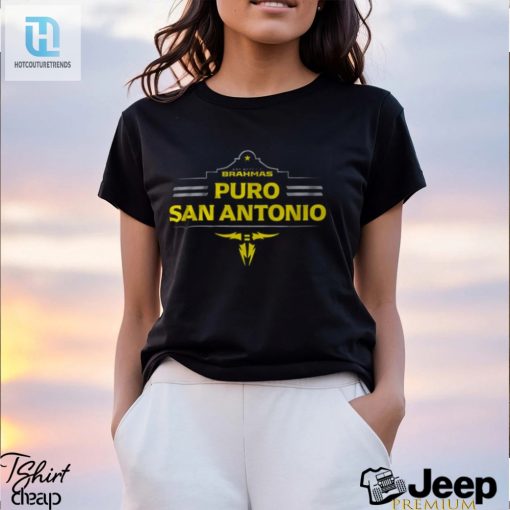 Swoop Up A Puro San Antonio Shirt From The Brahmas hotcouturetrends 1