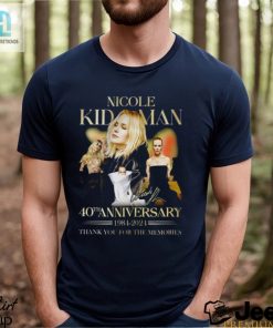Nicole Kidman 40Th Anniversary Tee Special Edition Of Teerrific Memories hotcouturetrends 1 3
